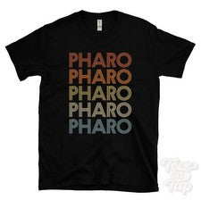 CAMISETA FARO ESTILO RETRO REPETIDO Hombre y Mujer Novedad Genial Nombre Regalo