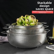 Preparación de alimentos Colador de cocina Material duradero fácil de cuidar