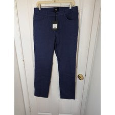 Pantalón chino informal AWAY The Staple para hombre 33x32 azul NUEVO