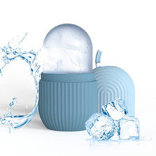 Rodillo De Hielo Molde Silicona Masaje Facial Reutilizable Cuidado Piel Rayas