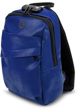 NUEVA Mochila Skunk Uno Bandolera a Prueba de Olores Bloqueo Cuero Azul Bandolera Bolso Nuevo con Etiquetas