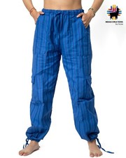 Pantalones boho de algodón. Pantalones estilo hippie.