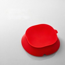 Soporte para utensilios de silicona con ventosa para una configuración de cocina ordenada y funcional