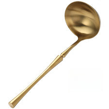 Cuchara de acero inoxidable 304 para papilla de sopa Hot Pot y comedor