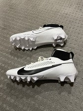 Botines de fútbol Nike Vapor Edge Pro 360 2 blancos negros FZ4267-100 para hombre talla 15”