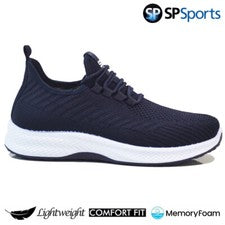 PARA HOMBRES ESPUMA VISCOELÁSTICA AJUSTE ANCHO INFORMAL CAMINAR CORRER DEPORTES GIMNASIO ZAPATILLAS ZAPATOS TALLA