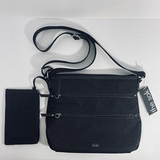 Nuevo Con Etiquetas The Sak Mujer’s Esperato Bandolera Mediana Negra Bolso y Cartera