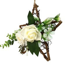 Colgante Flor Creativa de Cinco Puntas Decoración de Pared para Hogar Tienda Boda