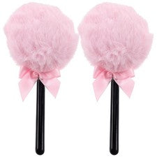 Base de maquillaje belleza 2 piezas soplo en polvo para cuerpo (cosméticos)