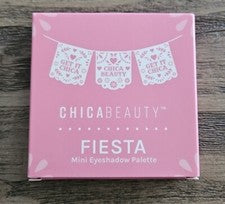 Mini paleta de sombras de ojos Chica Beauty Fiesta 0,21 OZ / 6,0 g ℮ NUEVA EN CAJA