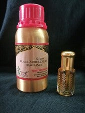 6 ml (Half Tola) ÁMBAR NEGRO {Nemat International} aceite de perfume indio attar ittr