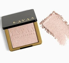 Polvo iluminador prensado Lavaa Beauty Grand Glow nuevo en caja ~ perla 3,5 g