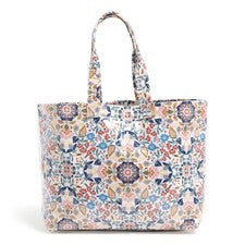 Bolso de Mano Vera Bradley Mujer Outlet Algodón City Shopper Nuevo con Etiquetas