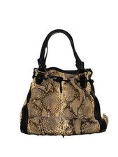 BOLSO DE HOMBRO VALENTINO ORLANDI ITALIA PIEL DE SERPIENTE