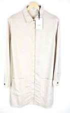 Vestido Zapa Raza Beige Mujer UK 16 Camisa Estilo Botones Bolsillos Mini