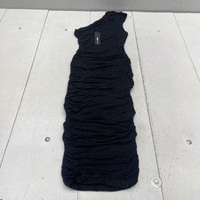 Moda Vestido Nova Marco Perfecto Para Mujer S Negro Un Hombro Bodycon Midi Fiesta