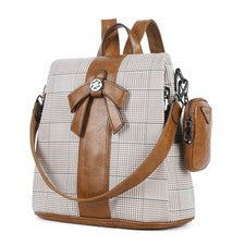ZOCAI Mochila Cartera para Mujer Moda Mochila Carteras Cuero PU Mochilas An...