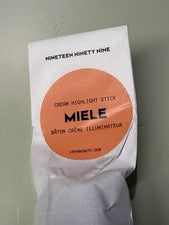 $34 1999 Beauty MIELE Crema Facial Iluminador Barra .23oz Nineteen Ninety Nine