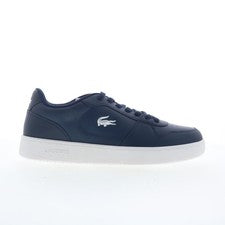 Lacoste Court Ace 225 1 SMA Hombre Azul Estilo de Vida Tenis Zapatos