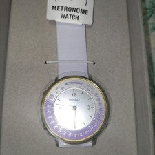 Reloj SEIKO Metrónomo SMW003B Línea Casual Con Caja De Japón Púrpura F/S JP