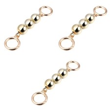 3Stk Frauentaschenkette Modeschmuck Kette Lang Perlentasche Taschenkette