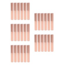 Cepillo de labios para lápiz labial de 30 piezas: aplicador de maquillaje de labios de silicona de 3,07"" belleza
