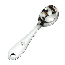 Cuchara de helado de cocina multiusos 304 acero inoxidable 15,5 cm plata negro