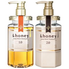 &honey Set Champú y Acondicionador Hidratante Profundo 440 ml + 450 g Cuidado del Cabello Miel
