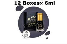 Caja 12 Aceite Negro Musk Al Tahara Musk 6 ml = 12 X 6 ml مسك الطهارة اسود