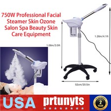 Vaporizador facial profesional 750 W piel ozono salón spa belleza cuidado de la piel equipo