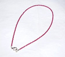 Laboratorio Rubí Gema Valentine Perlé Boda Pulsera Joyería 925 Plata Esterlina