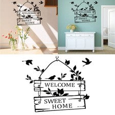 Murales de pared para decoración de interiores de sala de estar pegatinas de letreros de hogar