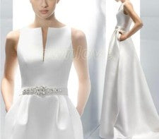 Para mujeres Vestido de Noche Sin Mangas Formal Baile de graduación Vestido Largo Calce Ajustado Boda Moda
