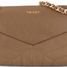 Moda Twin-Set Bolsa Bandolera Mujer Marrón - 252TB7322-00021