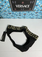 Ropa interior VERSACE - TANGA - algodón elástico - NEGRO - talla grande de Estados Unidos para hombre - Italia 6