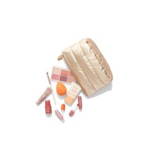 Set de Maquillaje ULTA Brillo Labial Aceite Licuadora Cepillo de Mejillas Imprimación Paleta de Sombras de Ojos + BOLSA