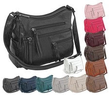 + Bolso de mujer Shopper Citybag aspecto cuero - ¡muchos colores!