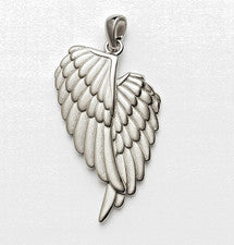 Colgante de plata 925 para mujer y hombre alas de ángel ángel de la guarda alas de ángel