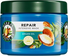 Mascarilla capilar reparadora de aceite de argán Herbal Essences 500 ml para nutrir intensamente el cabello-
