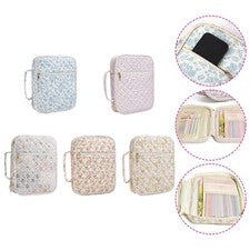 Funda Biblia con Asa, Bolso Compacto, Bolso Bibliográfico para Mujer, Madres y