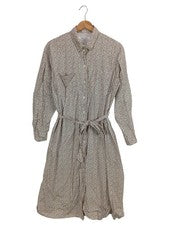 Vestido blusa Samsøe & samsøe estampado floral algodón lana blanco talla 40