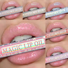 Aceite Labial Magic Glow Hidratante Cuidado Labial Brillo Impermeable Larga Duración Nutritivo