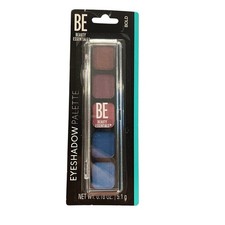 Paleta de 5 colores de sombras de ojos BE Beauty Essentials NUEVA azules audaces rojos marrones