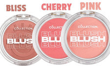 Colorete en polvo colorete brillo suave Collection Cosmetics 4 g rosa