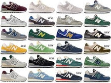 SCARPE NEW BALANCE ML574 ML U574 574 UOMO DONNA NB PELLE SHOES BLU 42 43 44 45