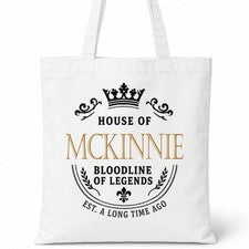 Bolso Shopper MCKINNIE Family Surname House Of Cotton