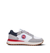 Colmar Sneakers Uomo Bianco Pelle Scamosciata, Tessuto TRAVIS-O-014-WRN-A130182