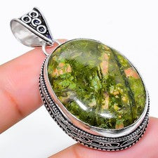 Colgante de joyería de plata esterlina 925 hecho a mano de piedras preciosas ...