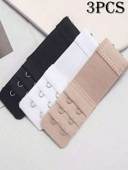 3 piezas Extensores ajustables para tirantes de sujetador, tirantes de sujetador ajustables cómodos, apariencia invisible del sujetador, accesorios de lencería y ropa interior para mujeres, ganc
