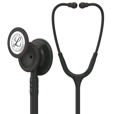 3M Littmann Fonendoscopio para monitorización Classic III, edición de campana negra, tubo negro, 68,5 cm, 5803
